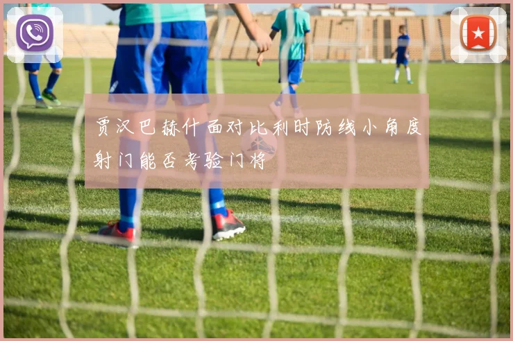 贾汉巴赫什面对比利时防线小角度射门能否考验门将